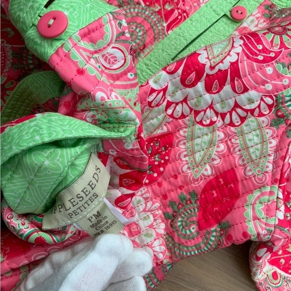 APPLESEED'S Floral Reversible Quilted Kimono Jacket - Picture 5 of 6